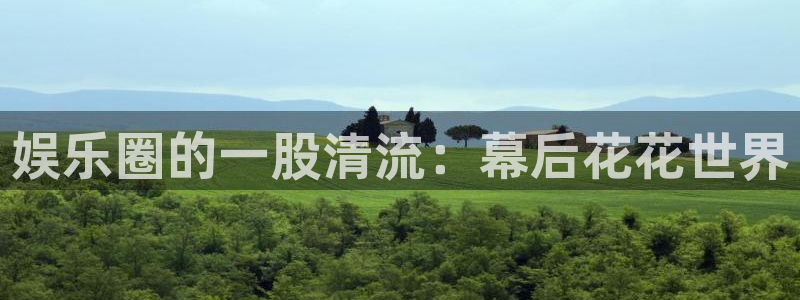 辉达平台注册平台：娱乐圈的一股清流：幕后花花世界