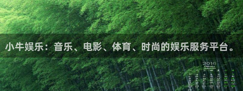 辉达平台电玩网官网入口：小牛娱乐：音乐、电影、体育、时尚的娱乐服务平台。