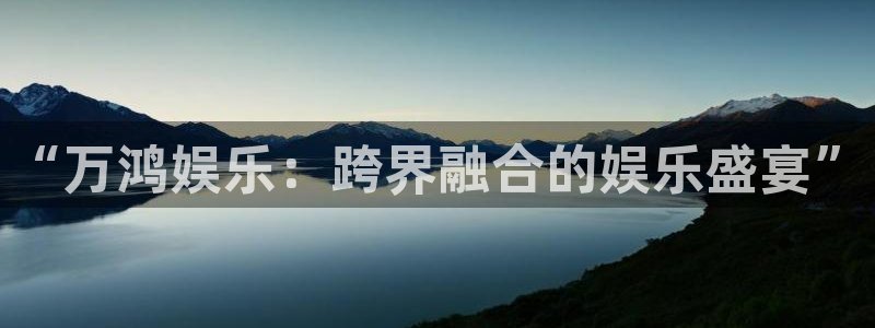 辉达平台体育注册登录入口：“万鸿娱乐：跨界融合的娱乐盛宴”