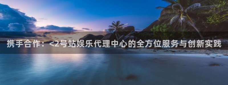 辉达平台平台管网入口：携手合作：<2号站娱乐代理中心的全方位服务与创新实践